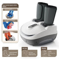 Home Massage Intelligent Fully Automatic Foot Massage Machine in Prince Silver with wireless remote