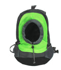 Breathable nylon pet backpack in solid colour for small dogs and cats under 20 kg