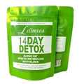 14-day herbal detox tea pack with 14 individual 3g sachets for weight management