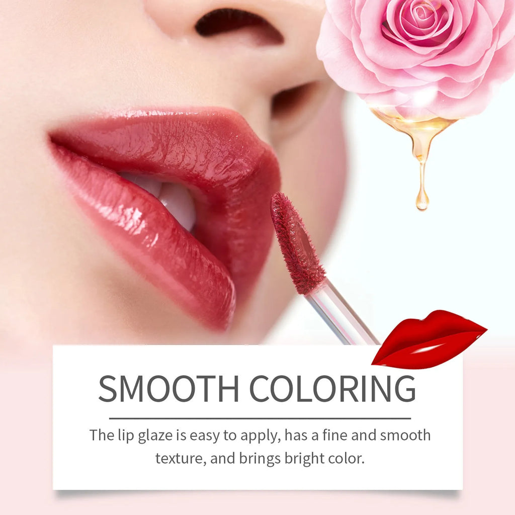 Double-headed lip liner and lip lacquer pen showing two applicators with shade options Black Coffee Truffle, Fragrant Attack, Oat Almond.