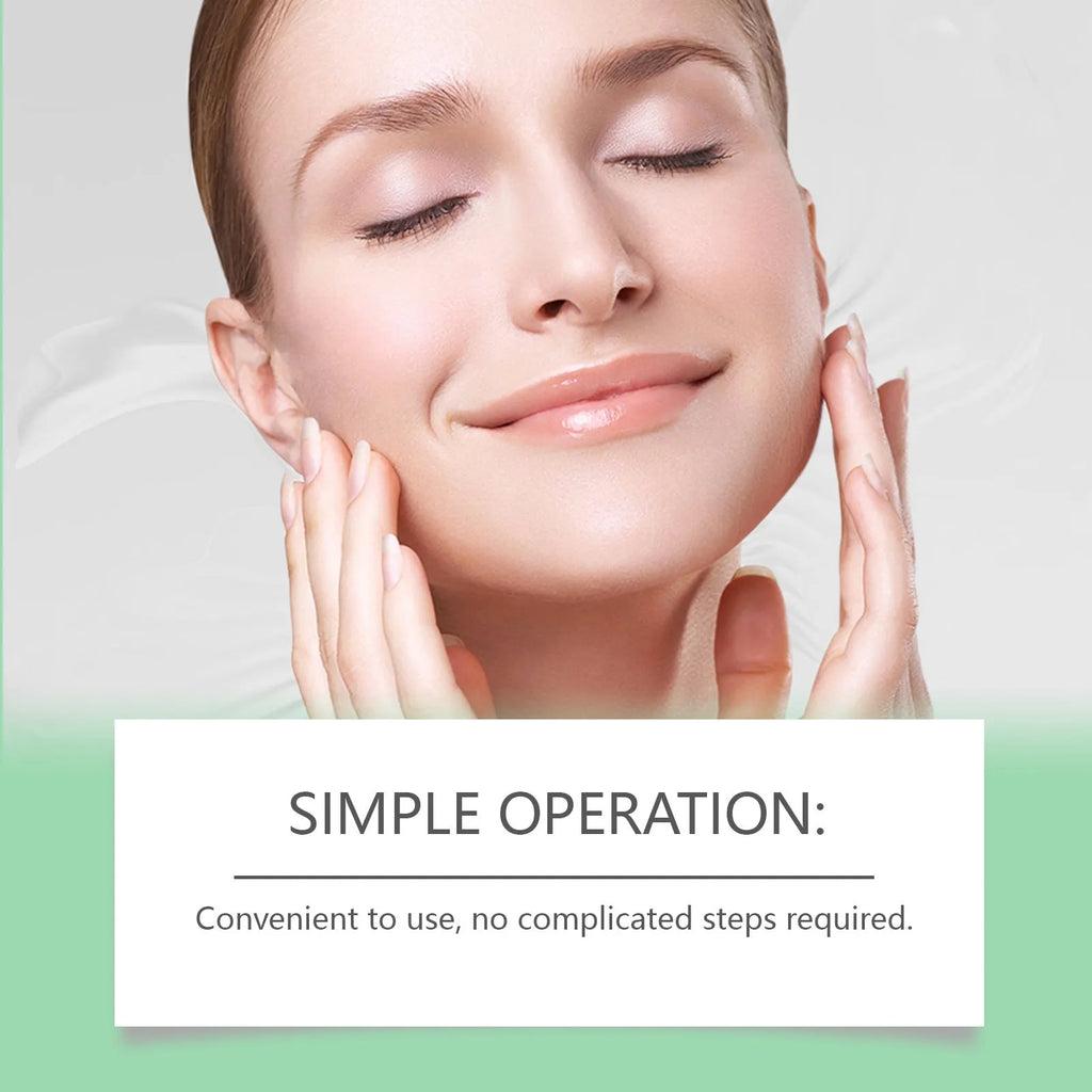 Invisible face nursing adhesive bandage suit with droplet-shaped and small lifting stickers for facial firming