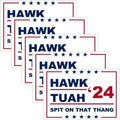 Spoof car funny election stickers in black and white coated paper 20x13cm