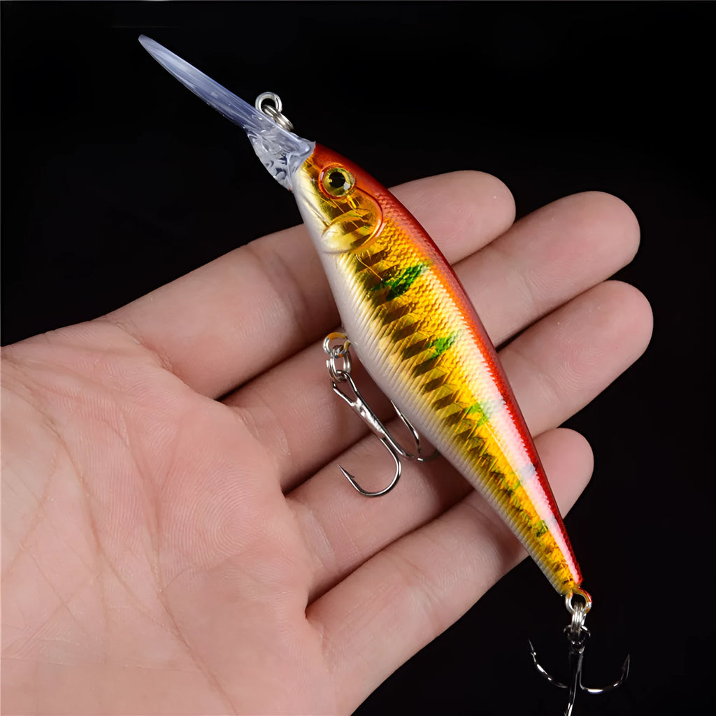 ABS bionic bait lure 11cm 10.5g fishing gear fake bait in multiple colour options