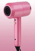 Hotel hammer hair dryer with dual voltage 1800/2000W, three speed settings, two air nozzles and one diffuser nozzle, available in Grey