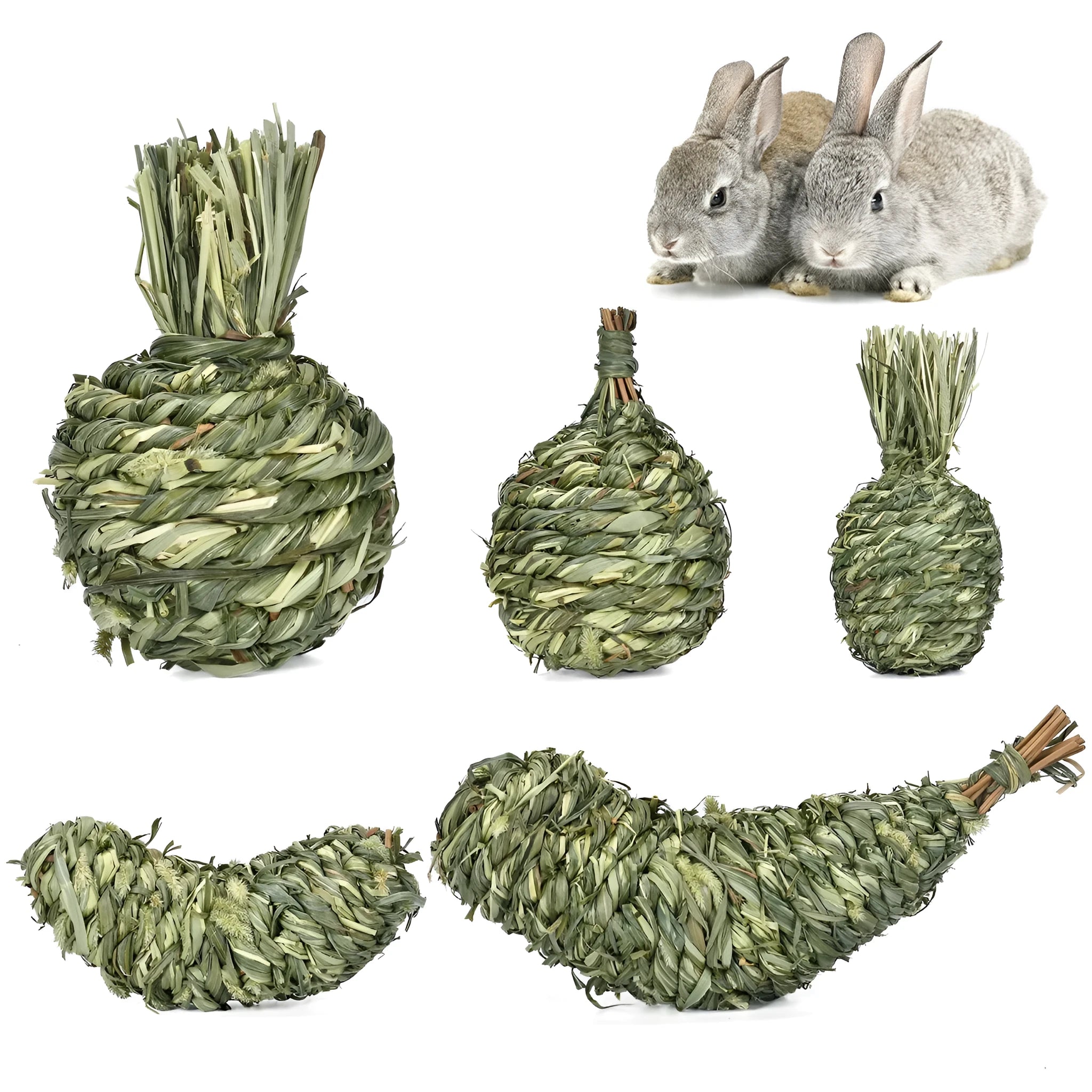 Pet Rabbit Relieving Stuffy Toys Timothy Grass Guinea Pig Bite Gnaw Molar Snacks Apple Banana Eggplant Pear Pineapple 25 8cm 8 12cm 9cm 13.5 5cm 11 21cm Small Animal Chew Enrichment Accessories