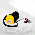 12V electric self-priming oil gear pump with engineering plastic body for oil transfer