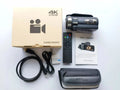 Black WIFI digital HD night vision camera with 3-inch screen and 37mm lens mount.