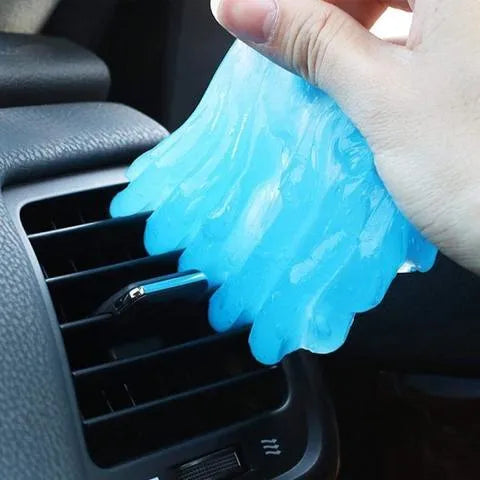 160g Magic Cleaning Gel in blue, green, pink, and yellow colours for household and car dust removal