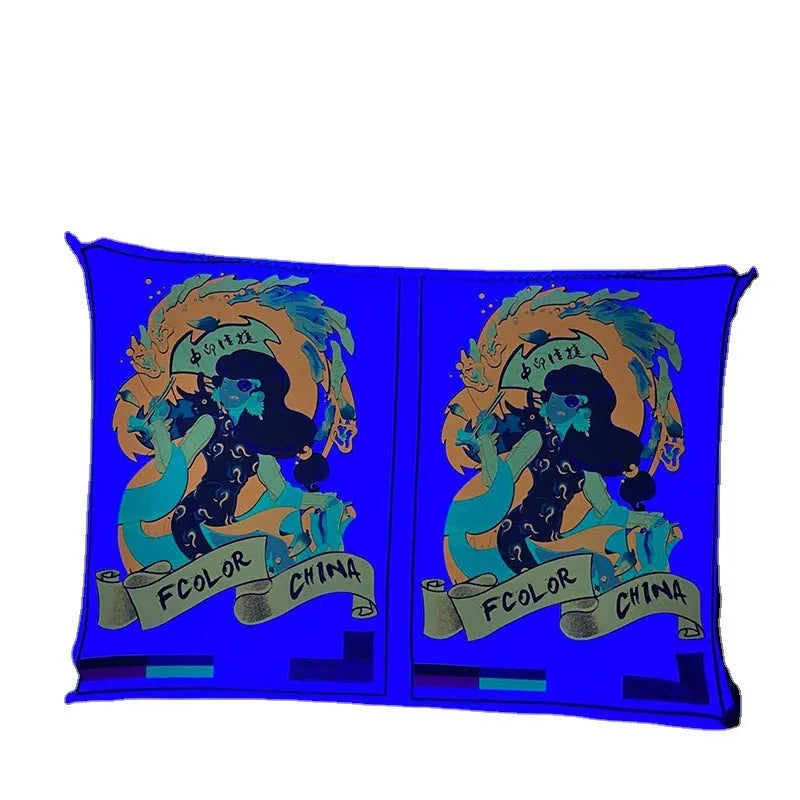 Fluorescent sublimation ink cartridge for PET film printing in green, orange, red, or yellow.