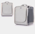 Pet carrier backpack made of polyester for outdoor cat travel in a pure colour option