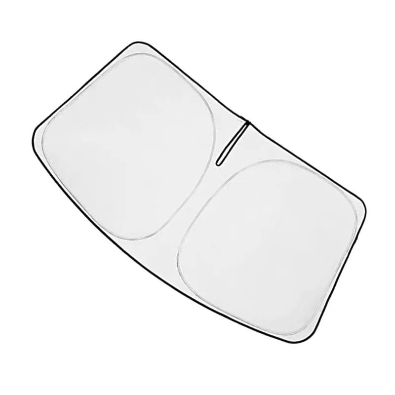 Silver reflective sunshade for Toyota Noah Voxy 90 series front windshield