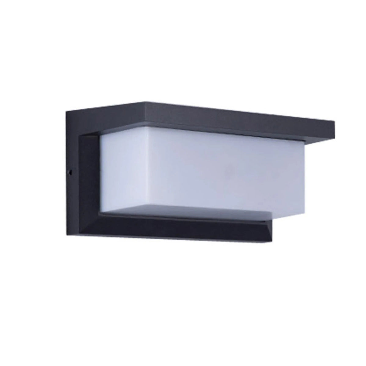 Retro outdoor waterproof LED wall light with square aluminium lampshade and European style, 18W option