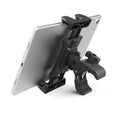 Black ABS universal bicycle handlebar spinning bracket for mobile phones and tablets