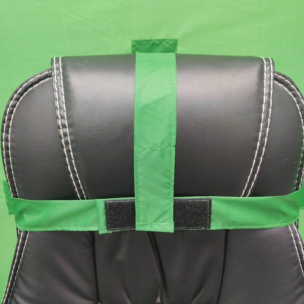 Foldable photography background board 150x200cm green nylon fabric with steel spring frame