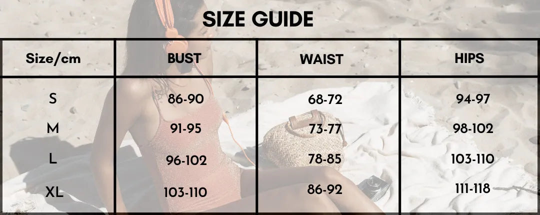 Women's solid colour one-piece swimsuit with detachable skirt and gold button detail.