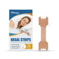 Pack of 28 snoring-preventing sleep nasal patches with essential oils including menthol and lavender