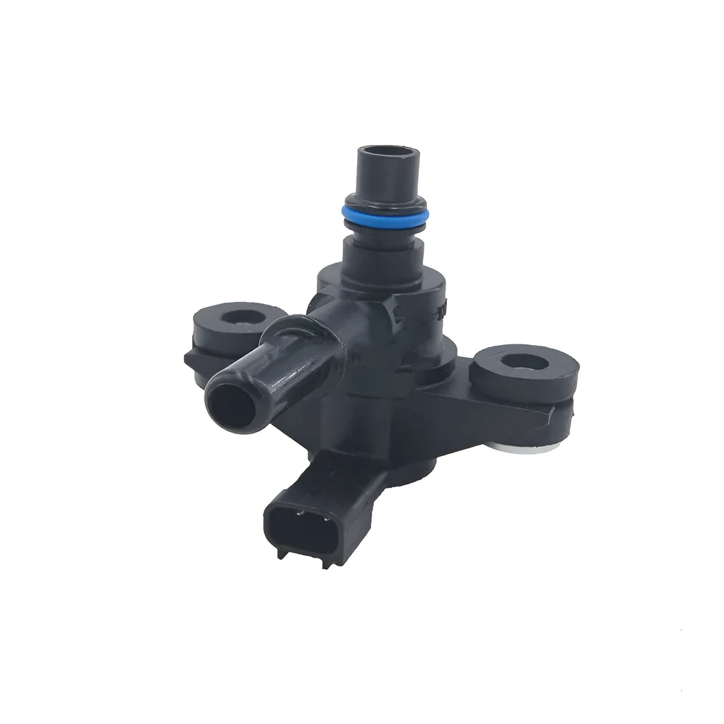 Black ABS plastic turbo solenoid valve for Ford cars, part number AU5A-9G866-AB