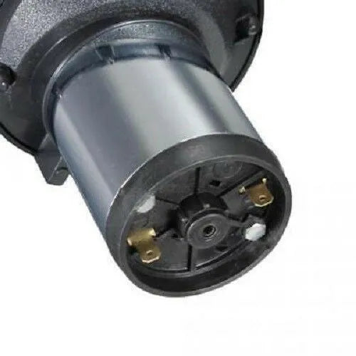 Black car horn with silver finish for 12v universal vehicle installation