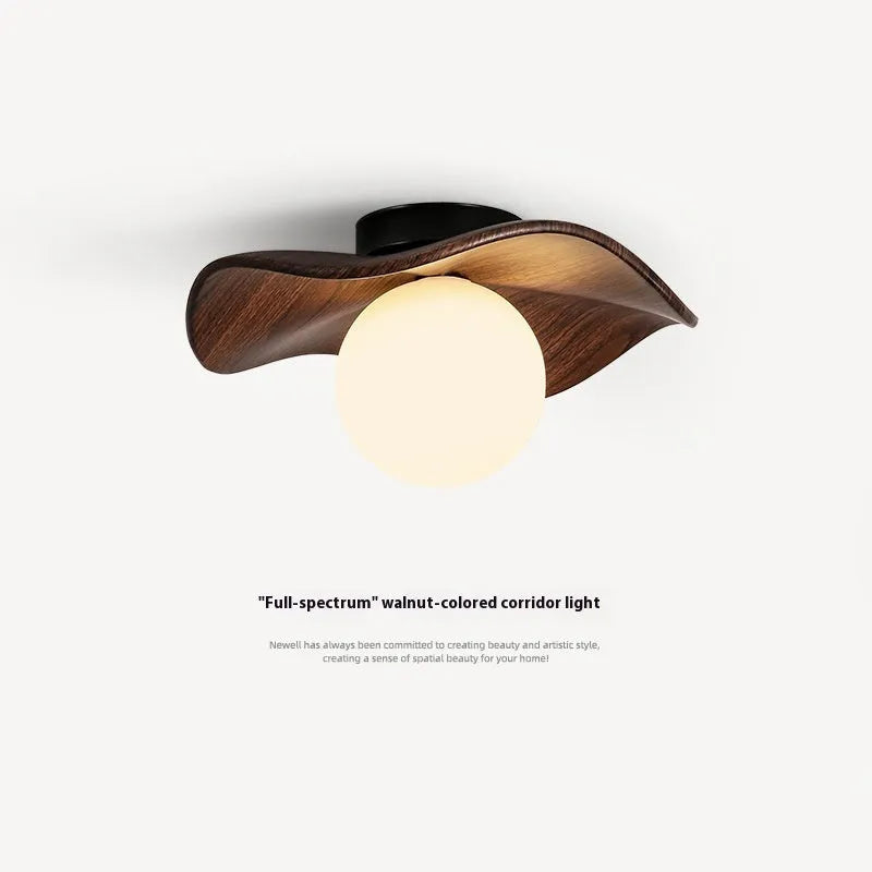 Antique style retro ceiling lamp for corridor or entrance in a colour option, shown as an overhead light unit.