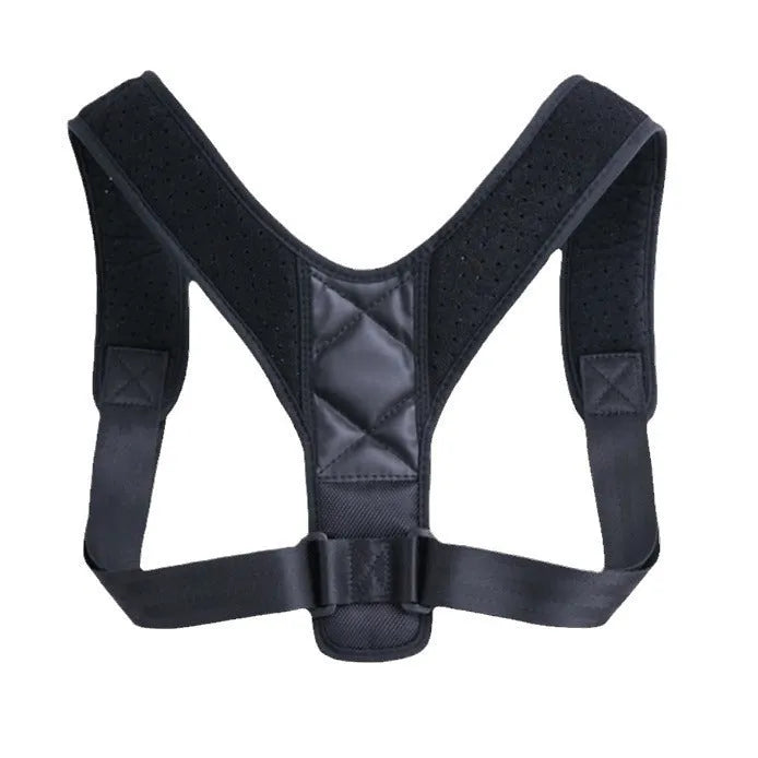 Babaka style nylon back correction band for sitting posture support and humpback prevention