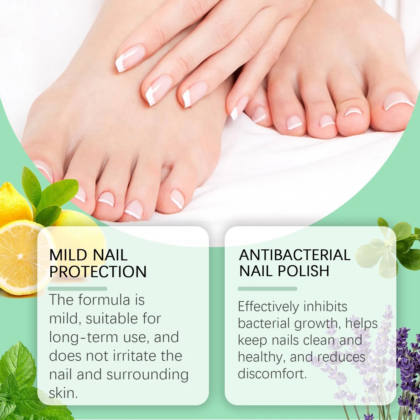 30ml bottle of clear nail nursing solution for daily gentle cleaning and cuticle care