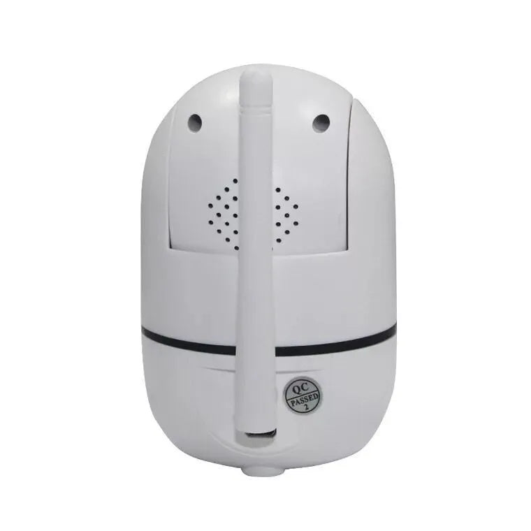 1080P PTZ security camera with automatic tracking, night vision, and gain antenna for indoor monitoring