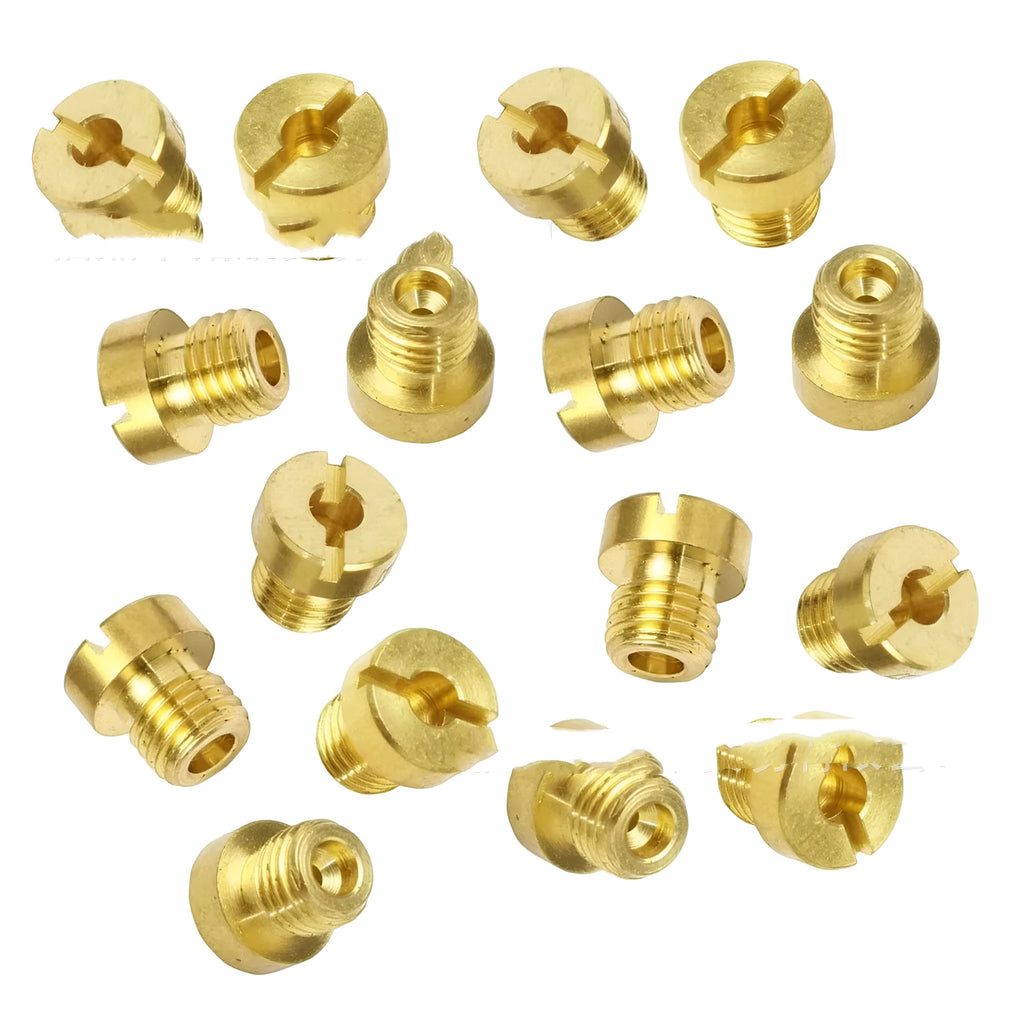 Brass carburettor main jet with M6 threads for Derotto PHBN PHVA models