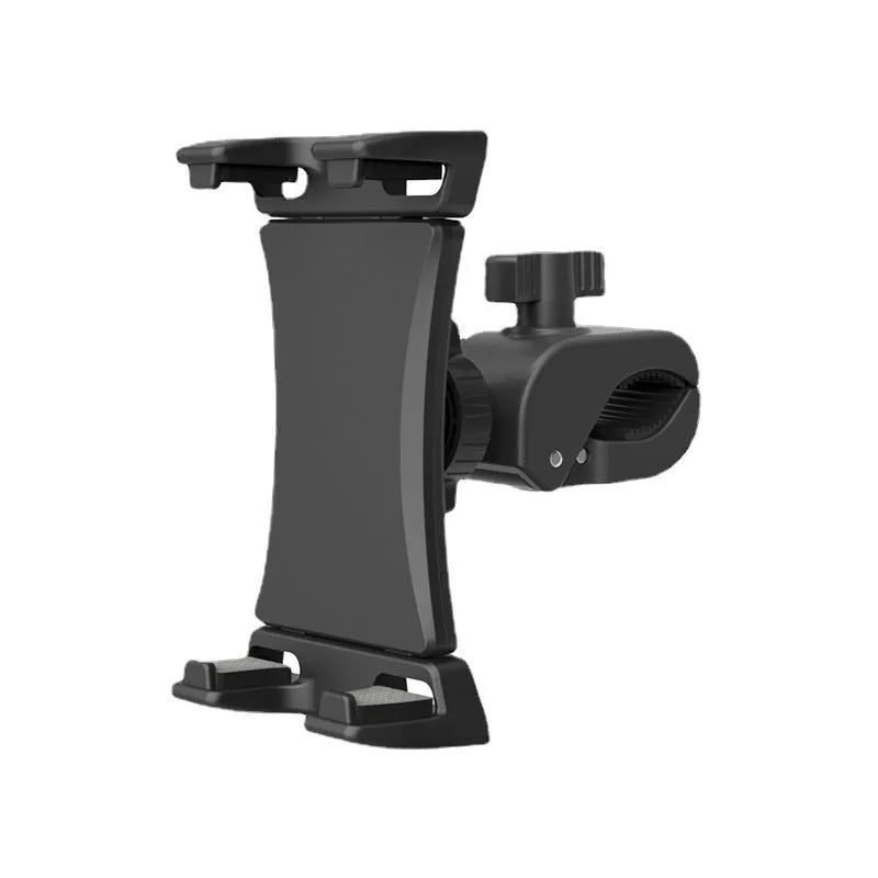 Black ABS universal bicycle handlebar spinning bracket for mobile phones and tablets