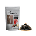 Pack of 10 round foot soaking gel beads for a herbal foot bath with mugwort and bee venom.