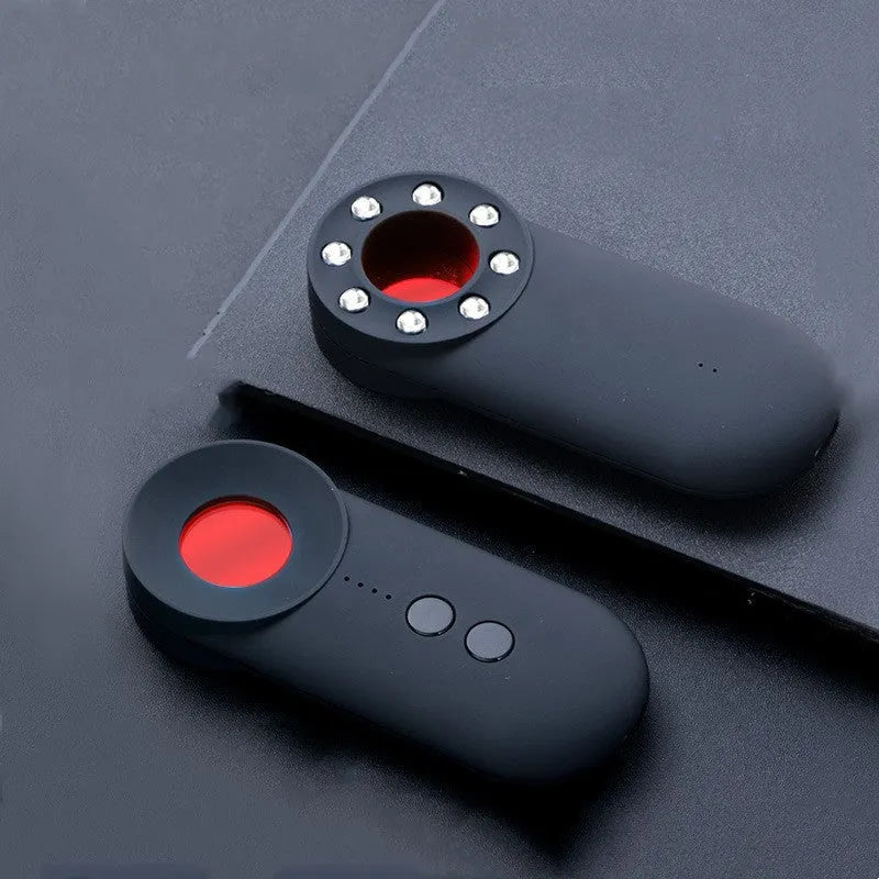 Black ABS GPS detector for vehicle security with dimensions 93.8mm x 38mm x 14.5mm