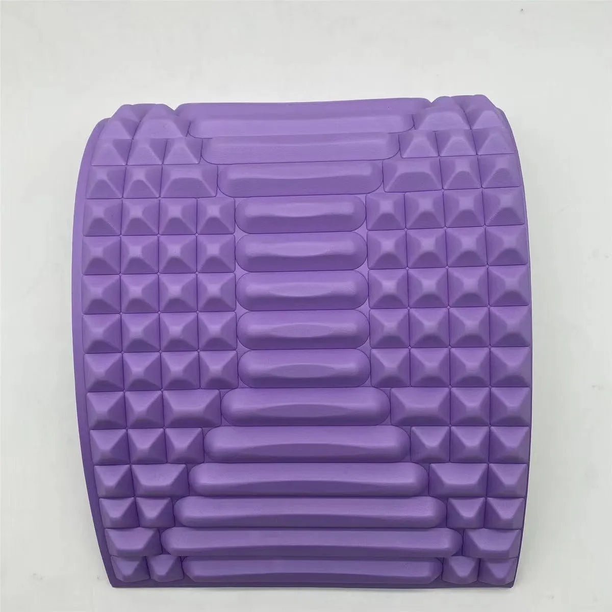 Blue EVA foam back stretcher for lumbar support and neck pain relief