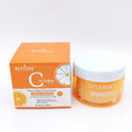 Vitamin C facial care set with moisturising cream and skincare products in various sizes