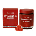 Pack of 30 chewable astaxanthin gummies, a dietary supplement with vitamin C and zinc.
