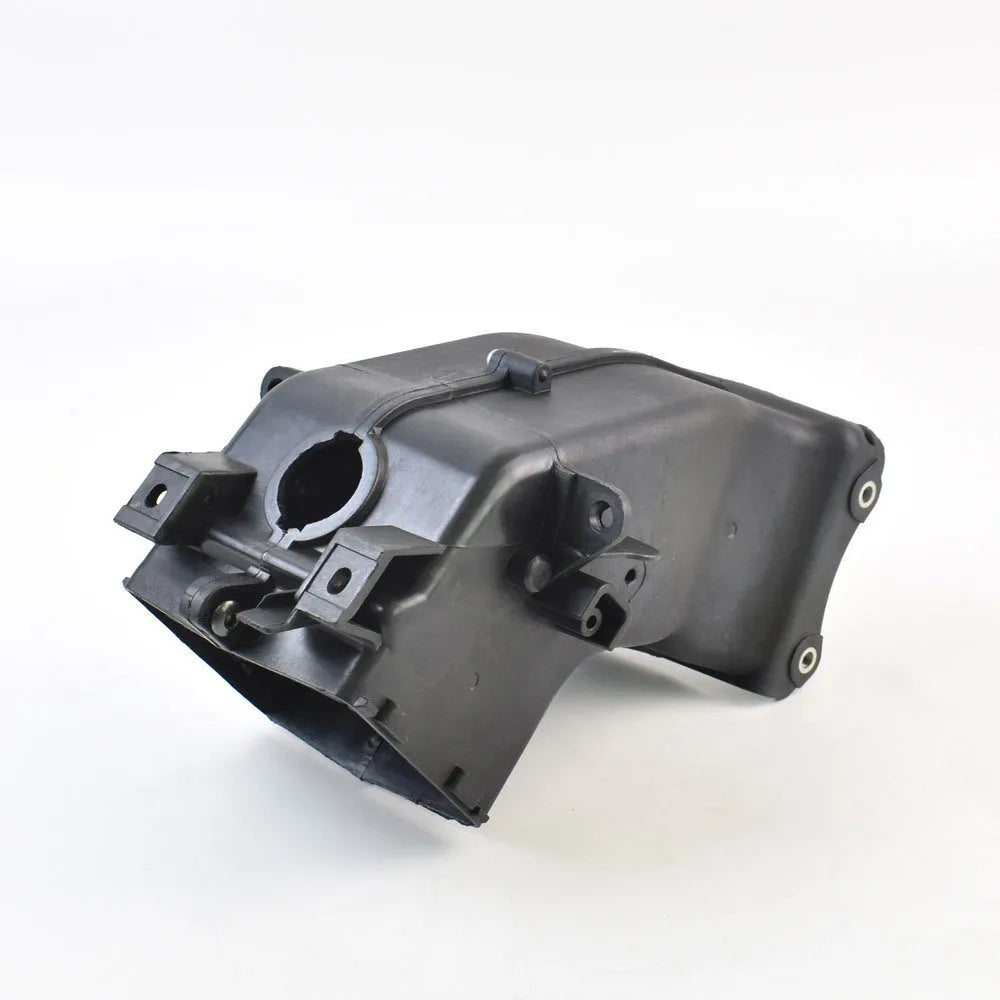 Black motorcycle ventilation pipe for Yamaha intake systems, dimensions 280mm by 170mm.