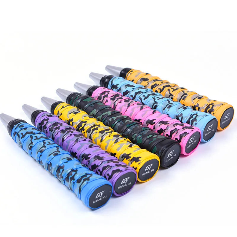 PU camouflage printing sports winding tape in multiple colours for equipment grip enhancement