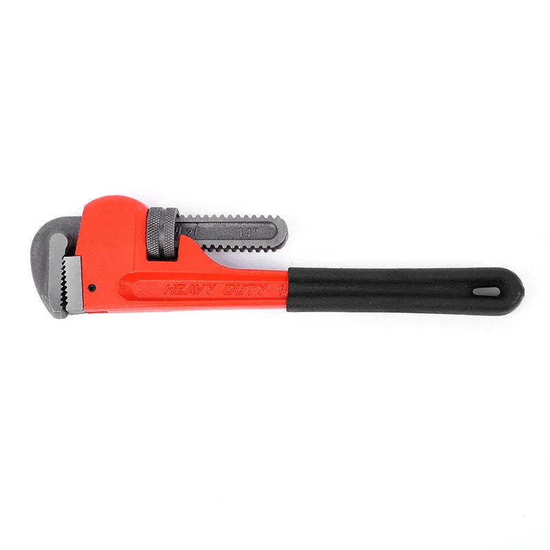 Heavy pipe tongs multifunctional hardware tools water pipe pliers 45# steel 10 inch 12 inch 18 inch set