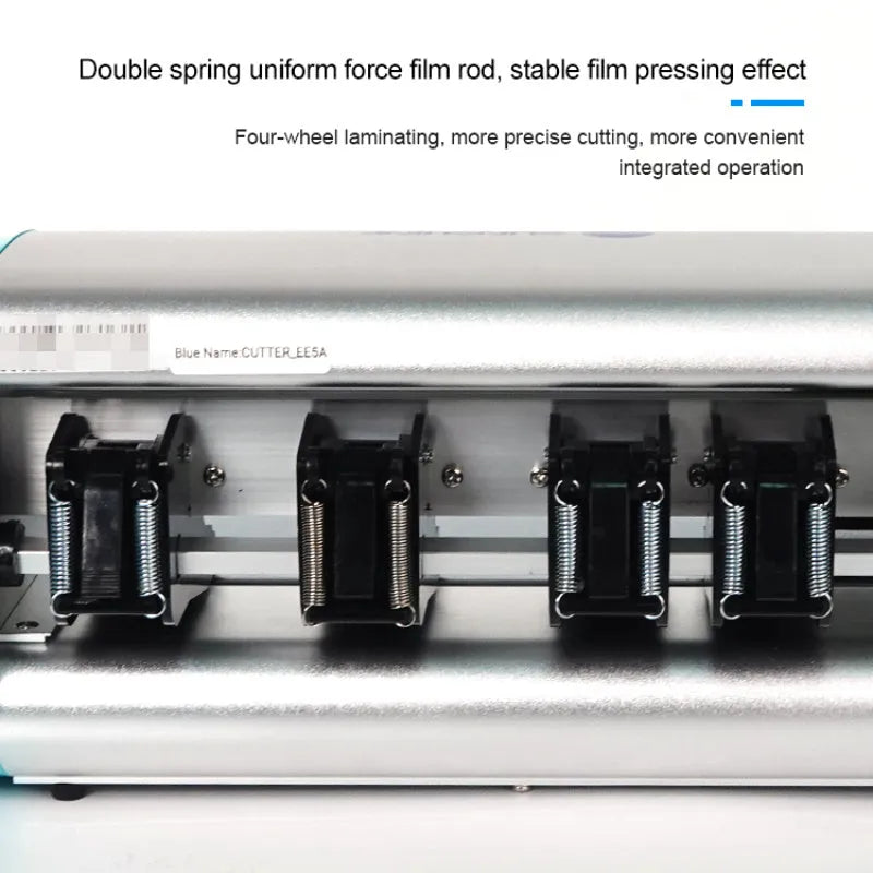 SS-890C PRO 16 inch smart film cutting machine with metal construction and connectivity ports