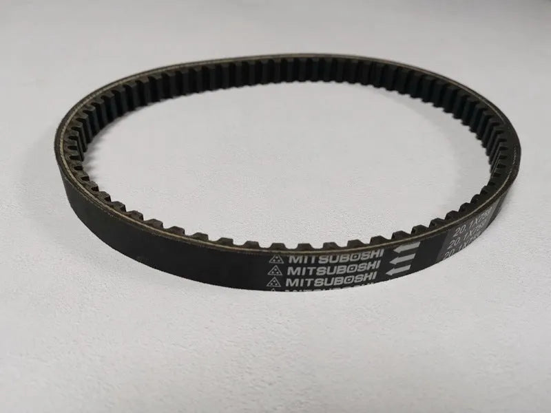 Black motorcycle drive belt for Jili GP110 and Guangyang models, size 20.1-759
