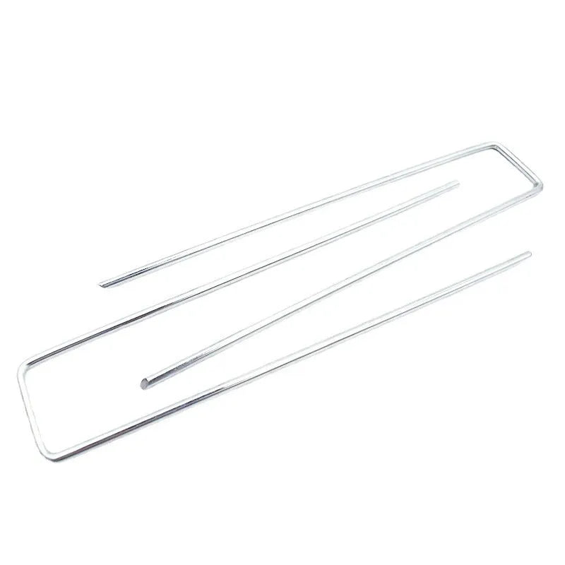 Stainless steel ground nail 4cm wide 15cm long 3mm wire diameter for landscaping