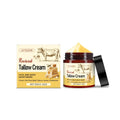 60g jar of tallow moisturising cream with beeswax and honey ingredients
