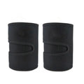 Black sports fitness leggings with running protective strap neoprene 75% chlorine fiber sweat protection 60x17.5cm