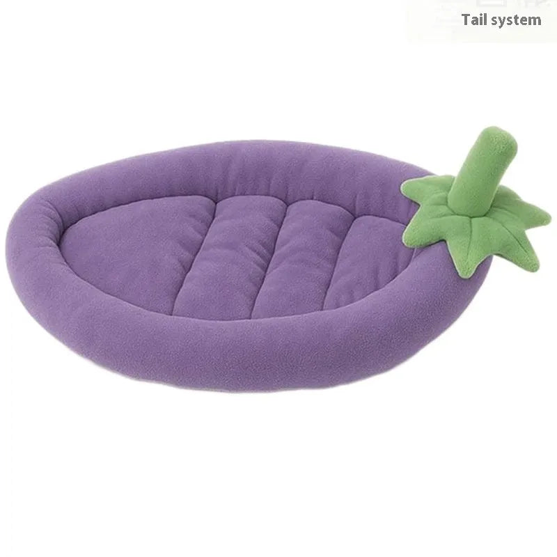 A removable washable dog bed mat in purple, shown in a large XXL size for dogs up to 29kg.