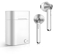 Sports Bluetooth wireless headset with earbuds in black, silver, gold, red or rose gold