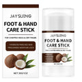 30g solid moisturising stick for hands and feet with coconut oil and vitamin E in a twist-up tube