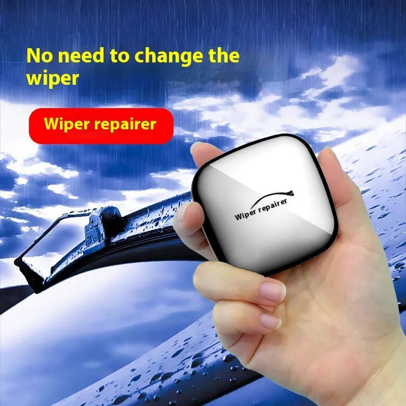 Universal car wiper blade repair tool in ABS plastic, black or white, square or triangle design.