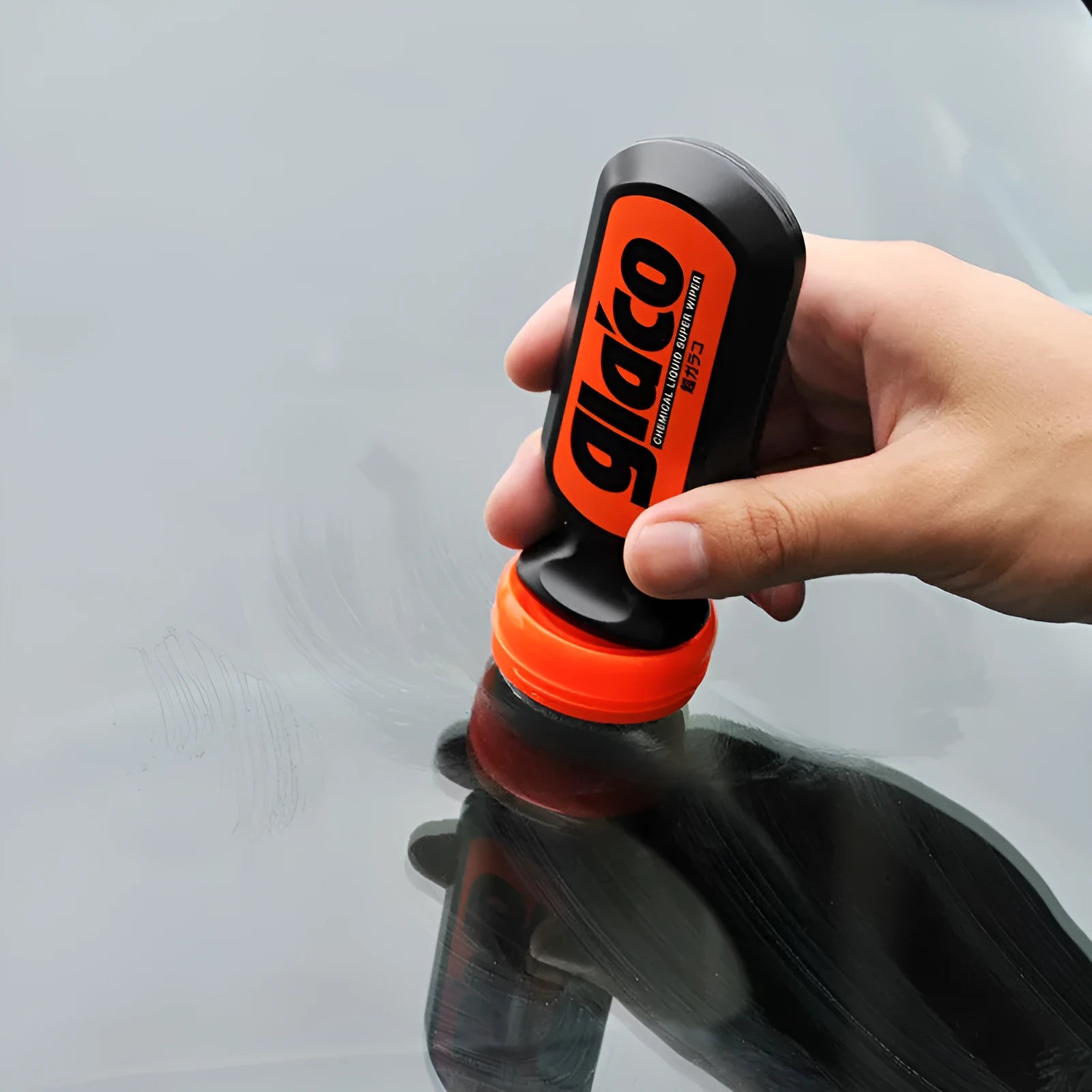 70ml transparent car glass water repellent bottle for automotive rain protection