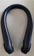 Rechargeable bladeless neck fan hanging around neck with hands-free design