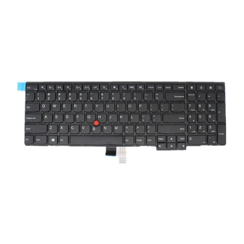 Black USB keyboard replacement for Lenovo ThinkPad E531, W541, T550, W550s laptops
