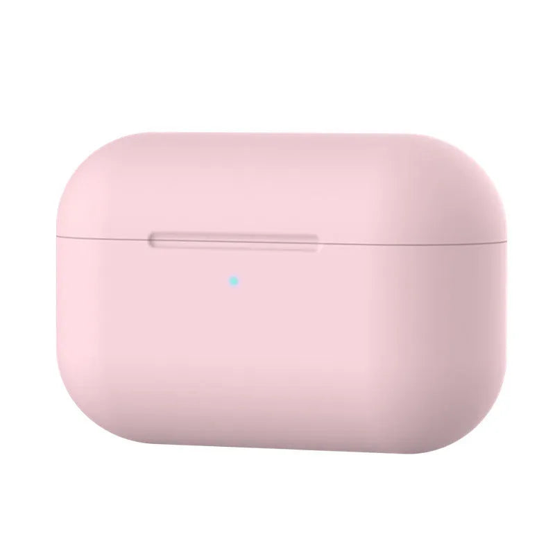 AirPods Pro silicone protective cover in multiple colours showing buckle-detailed and solid options