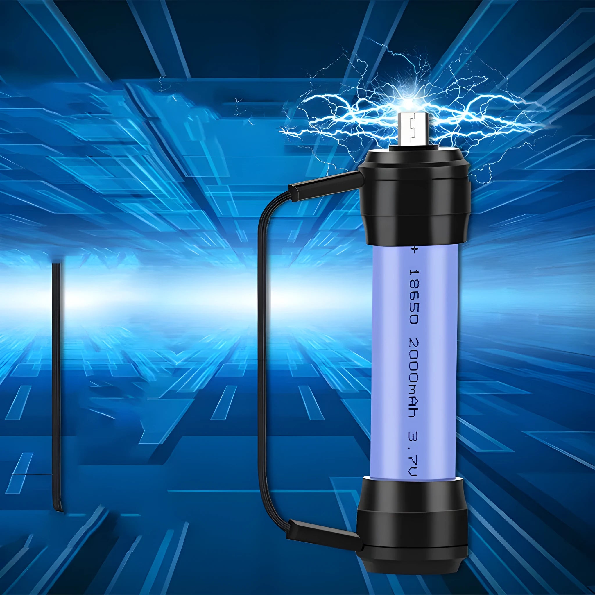 Mini portable keychain emergency phone charger with lithium battery for Android Apple or LeTV devices